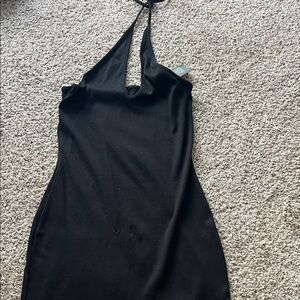 NWT Wild Fable Black Backless Dress
